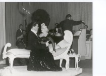 Steve Rossi and Mae West in Las Vegas 1954. All rights reserved copyright Steve Rossi 